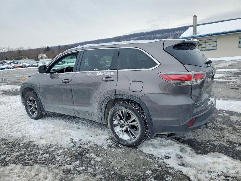 Photo 2 from auction – 2016 TOYOTA HIGHLANDER with VIN 5TDJKRFHXGS355328