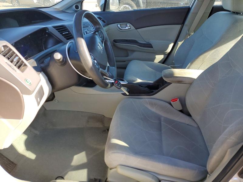 Photo 7 from auction – 2012 HONDA CIVIC EX with VIN 2HGFB2F83CH312487