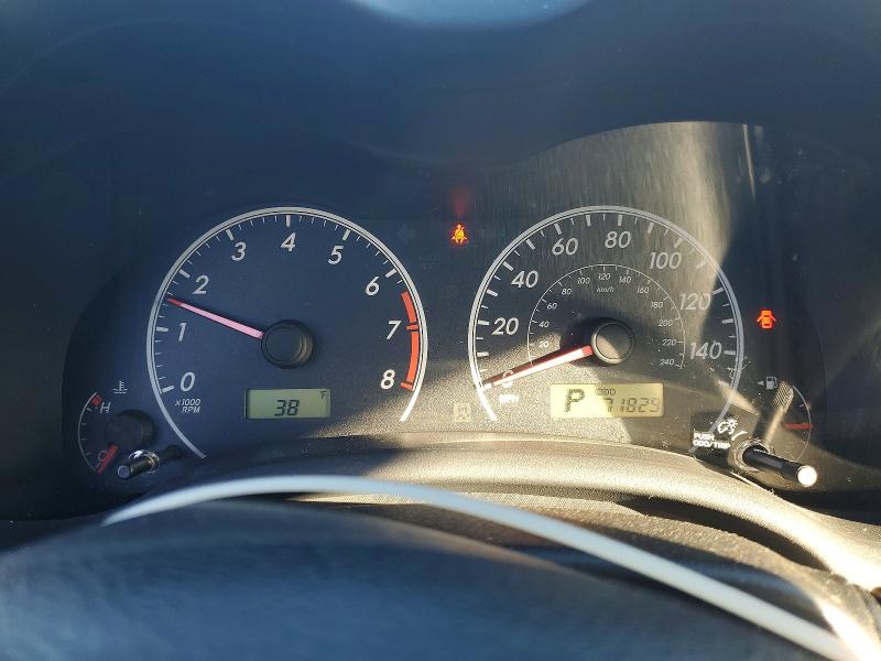 Photo 9 from auction – 2013 TOYOTA COROLLA BA with VIN 2T1BU4EE0DC098404