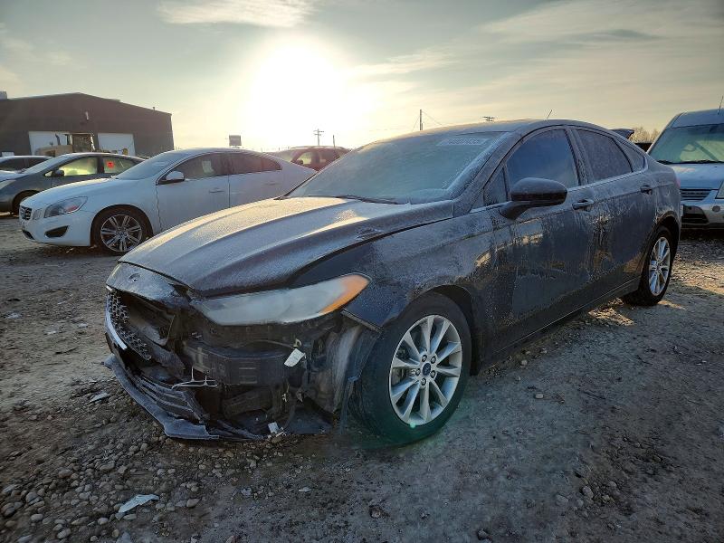 FORD FUSION SE 2017 with VIN 3FA6P0H75HR182500 - Photo from auction