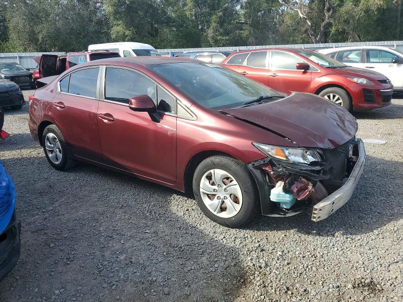 Photo 4 from auction – 2013 HONDA CIVIC LX with VIN 19XFB2F52DE080997
