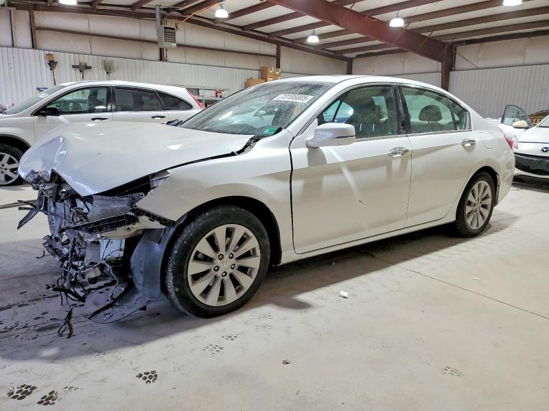 HONDA ACCORD EXL 2014 with VIN 1HGCR3F80EA023007 - Photo from auction