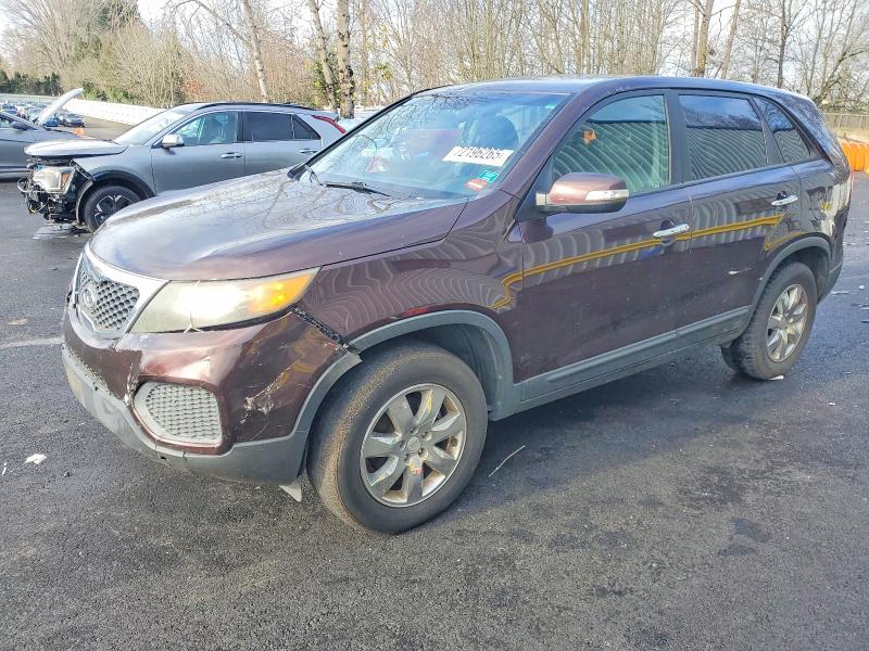 KIA SORENTO BA 2011 with VIN 5XYKT3A13BG091299 - Photo from auction