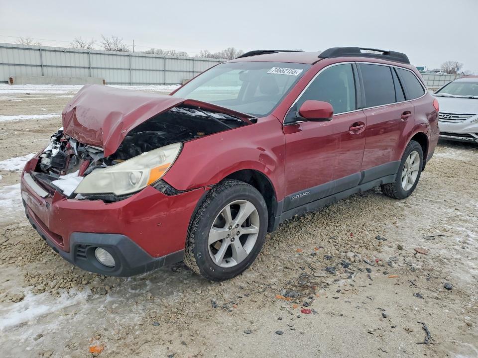 SUBARU OUTBACK 2014 with VIN 4S4BRBCC1E3290766 - Photo from auction