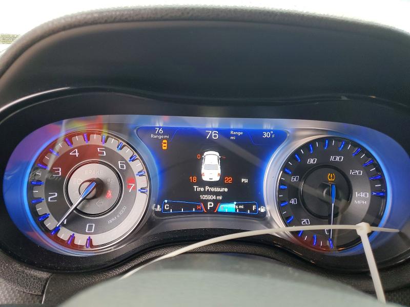Photo 9 from auction – 2016 CHRYSLER 300 S with VIN 2C3CCAGG4GH175925