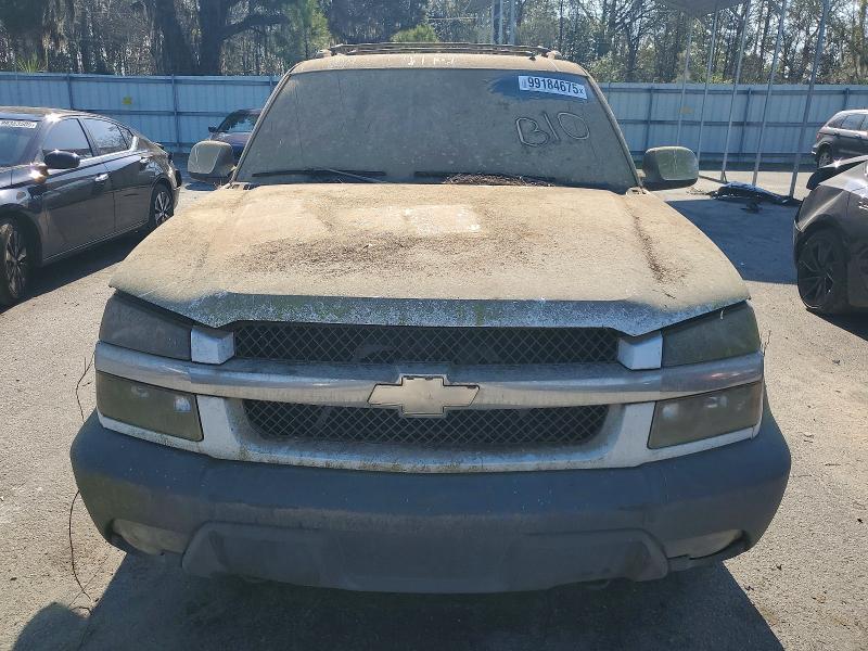 Photo 5 from auction – 2002 CHEVROLET AVALANCHE with VIN 3GNEC13T82G121194