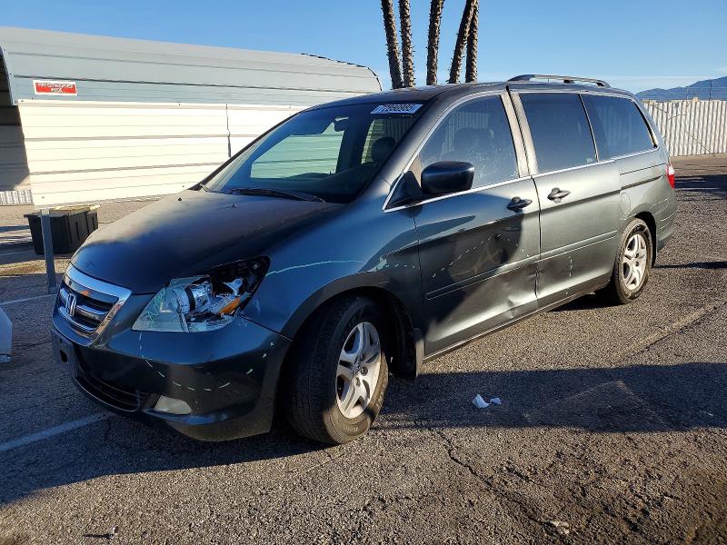 HONDA ODYSSEY EX 2005 with VIN 5FNRL38765B091723 - Photo from auction