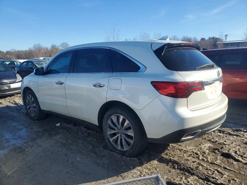 Photo 2 from auction – 2015 ACURA MDX TECHNO with VIN 5FRYD4H49FB006233