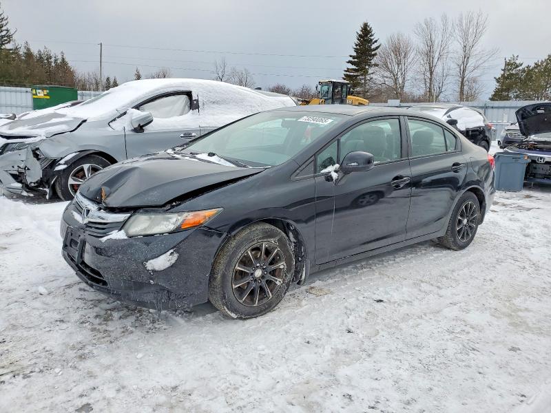 HONDA CIVIC LX 2012 with VIN 2HGFB2F40CH038002 - Photo from auction