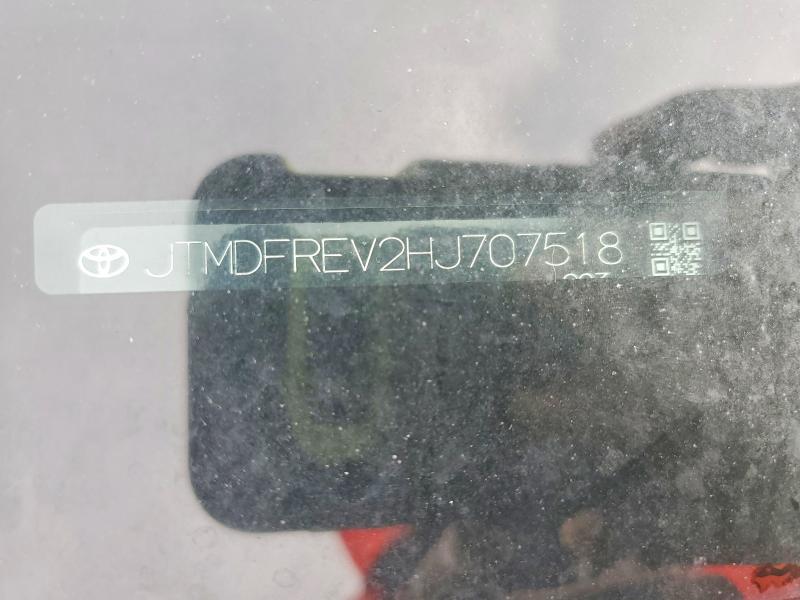 Photo 14 from auction – 2017 TOYOTA RAV4 with VIN JTMDFREV2HJ707518