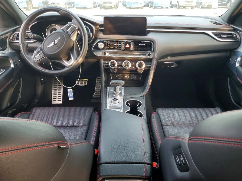 Photo 8 from auction – 2023 GENESIS G70 BASE with VIN KMTG34TA6PU106765
