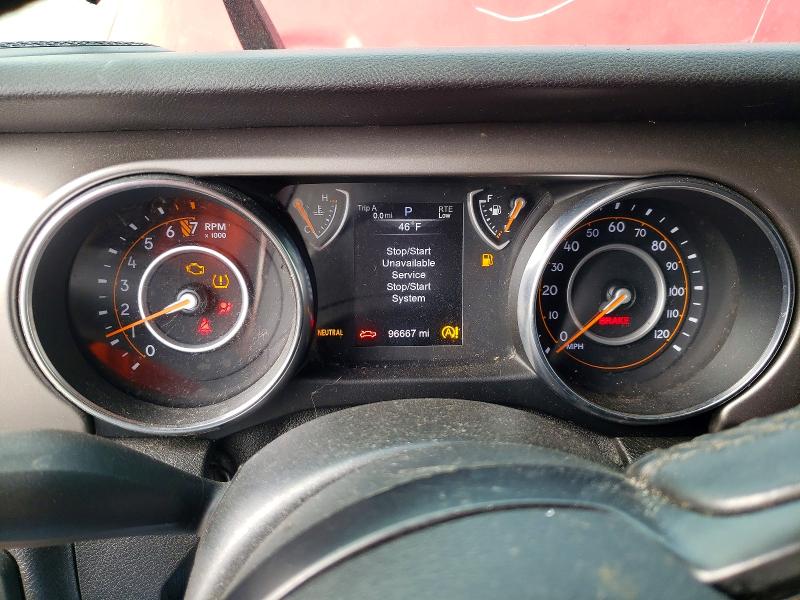 Photo 9 from auction – 2020 JEEP GLADIATOR with VIN 1C6HJTAGXLL162080