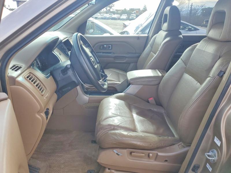 Photo 7 from auction – 2004 HONDA PILOT EXL with VIN 2HKYF18554H614591