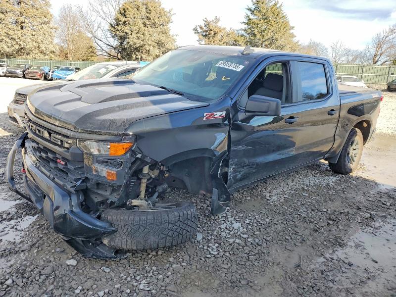 CHEVROLET SILVERADO 2023 with VIN 3GCUDCED1PG324258 - Photo from auction