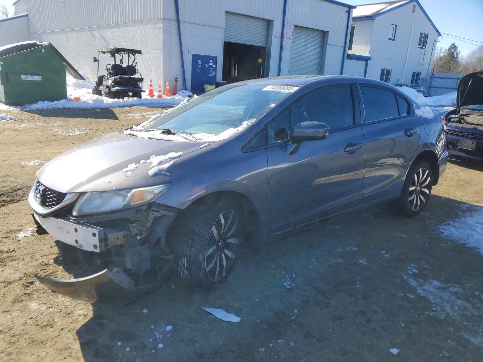 HONDA CIVIC EXL 2015 with VIN 19XFB2F9XFE215570 - Photo from auction