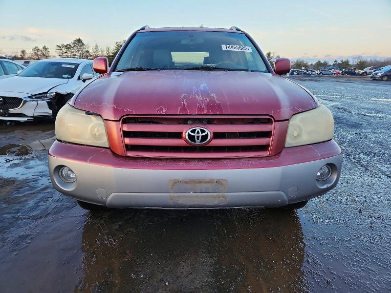 Photo 5 from auction – 2005 TOYOTA HIGHLANDER with VIN JTEEP21AX50095755