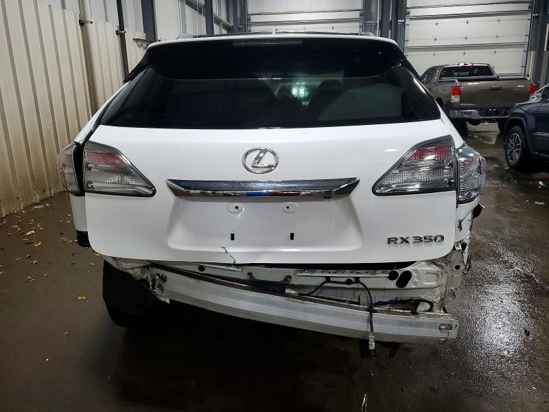 Photo 6 from auction – 2011 LEXUS RX 350 with VIN 2T2BK1BA4BC115400