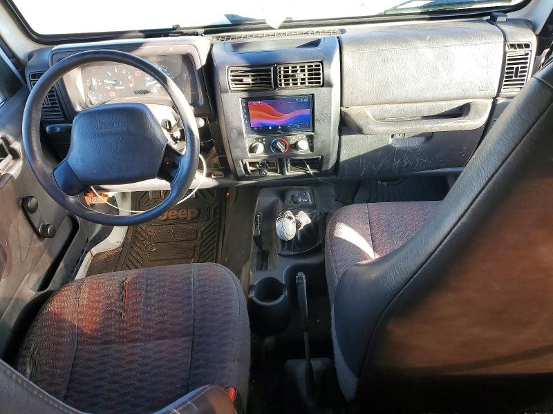 Photo 8 from auction – 2000 JEEP WRANGLER / with VIN 1J4FA29P5YP796177