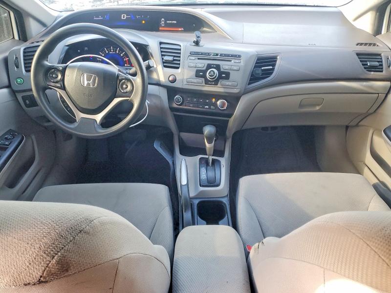 Photo 8 from auction – 2012 HONDA CIVIC LX with VIN 2HGFB2F44CH043185