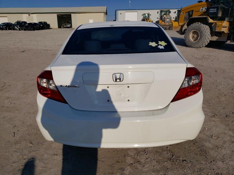 Photo 6 from auction – 2012 HONDA CIVIC LX with VIN 19XFB2F58CE068755