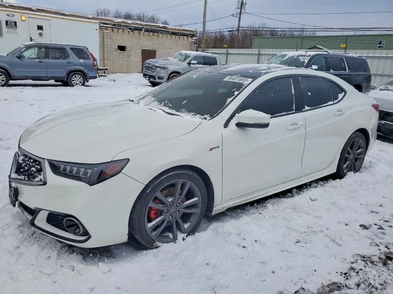 ACURA TLX TECH+A 2018 with VIN 19UUB3F65JA004468 - Photo from auction