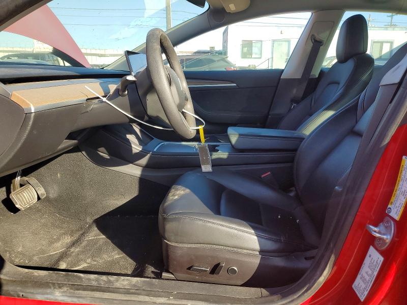 Photo 7 from auction – 2022 TESLA MODEL 3 with VIN 5YJ3E1EB0NF288643