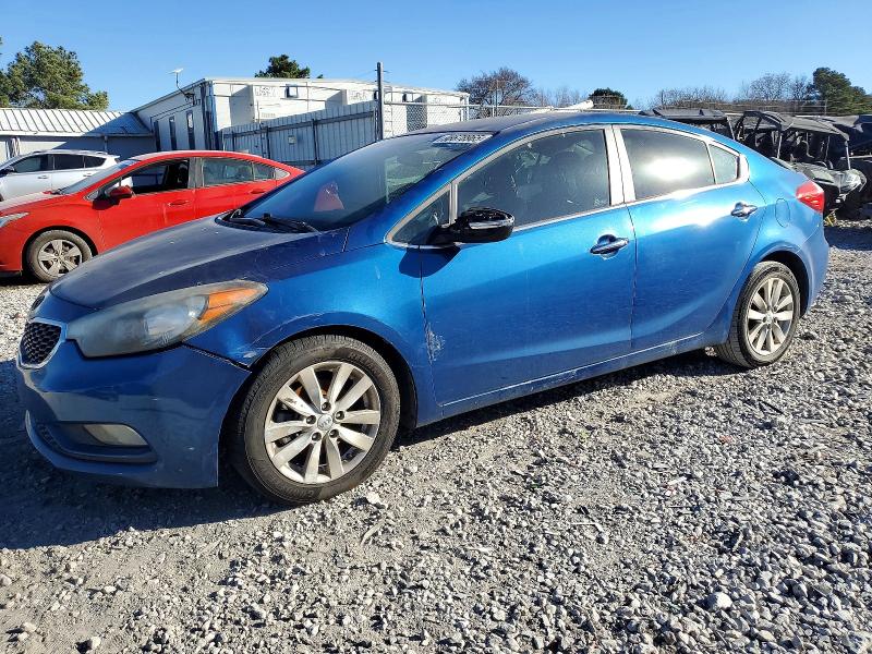 KIA FORTE EX 2014 with VIN KNAFX4A82E5121086 - Photo from auction