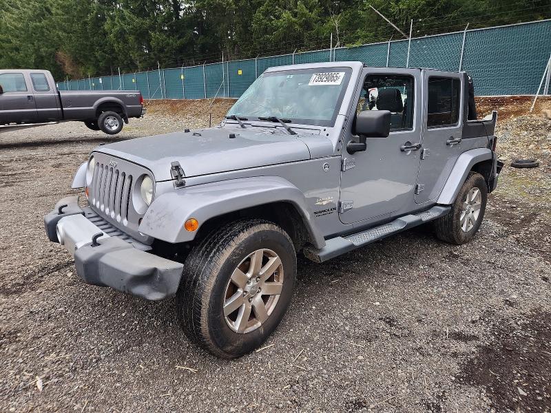 JEEP WRANGLER U 2013 with VIN 1C4BJWEG4DL579612 - Photo from auction