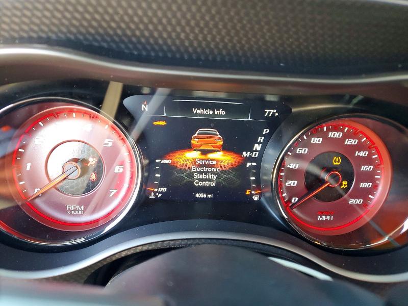 Photo 9 from auction – 2022 DODGE CHARGER with VIN 2C3CDXL9XNH187422