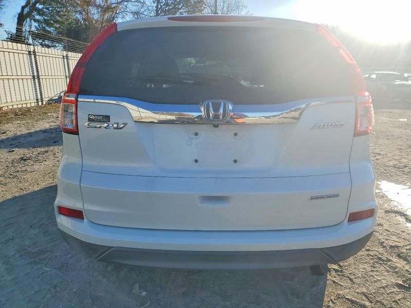 Photo 6 from auction – 2016 HONDA CR-V SE with VIN 5J6RM4H49GL103575