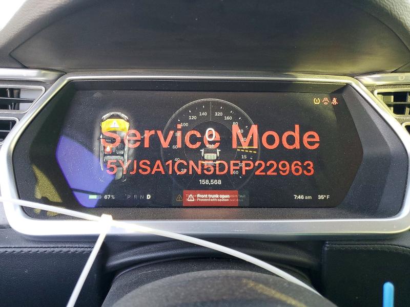 Photo 9 from auction – 2013 TESLA MODEL S with VIN 5YJSA1CN5DFP22963