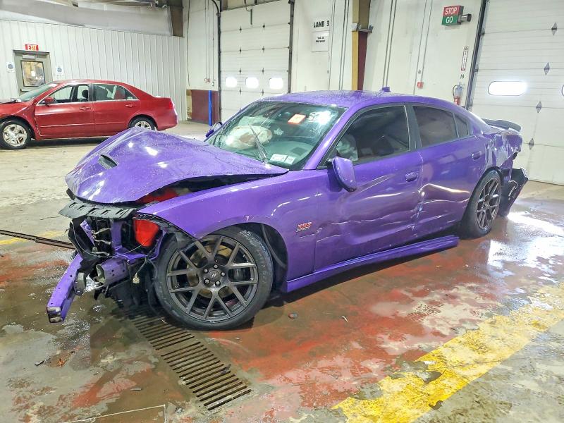 DODGE CHARGER R/ 2018 with VIN 2C3CDXGJ4JH319153 - Photo from auction