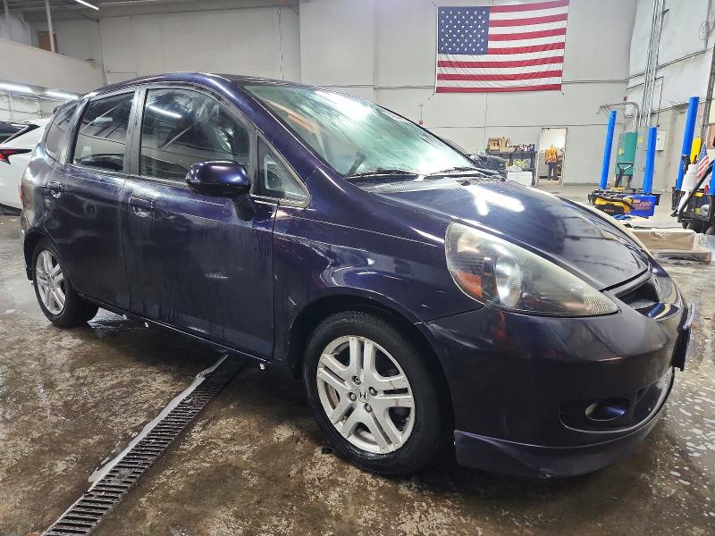 Photo 4 from auction – 2008 HONDA FIT SPORT with VIN JHMGD38688S034781