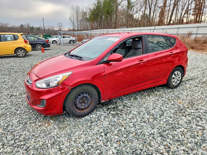 HYUNDAI ACCENT SE 2017 with VIN KMHCT5AE8HU336121 - Photo from auction