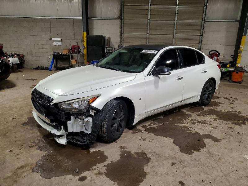 INFINITI Q50 BASE 2015 with VIN JN1BV7AR9FM422305 - Photo from auction