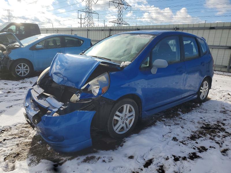 Photo 1 from auction – 2008 HONDA FIT SPORT with VIN JHMGD37608S031178
