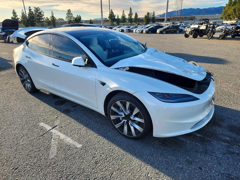 Photo 4 from auction – 2024 TESLA MODEL 3 with VIN 5YJ3E1EA8RF847529