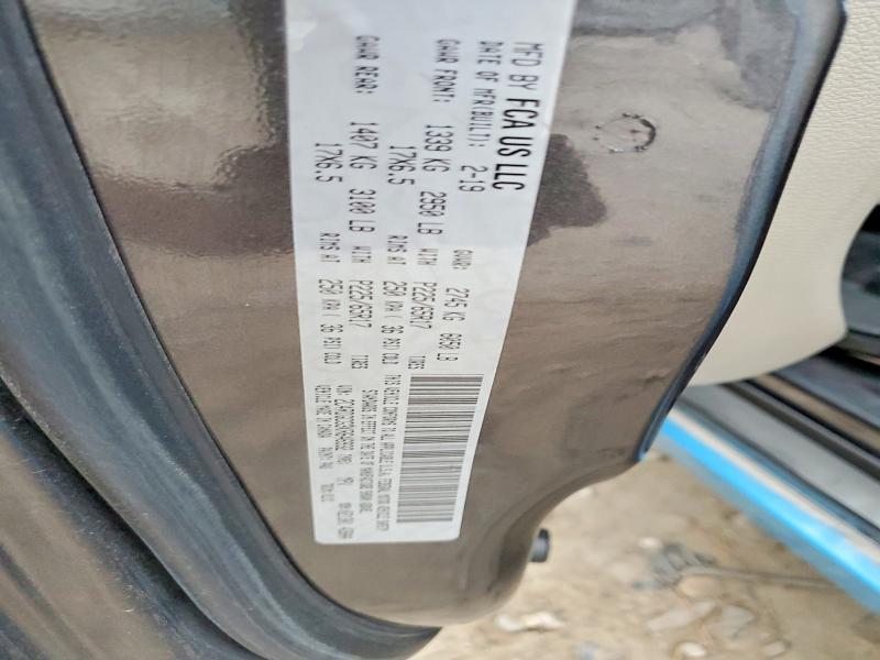 Photo 14 from auction – 2019 DODGE GRAND CARA with VIN 2C4RDGCG3KR646932