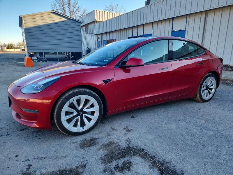 TESLA MODEL 3 2022 with VIN 5YJ3E1EA6NF304304 - Photo from auction