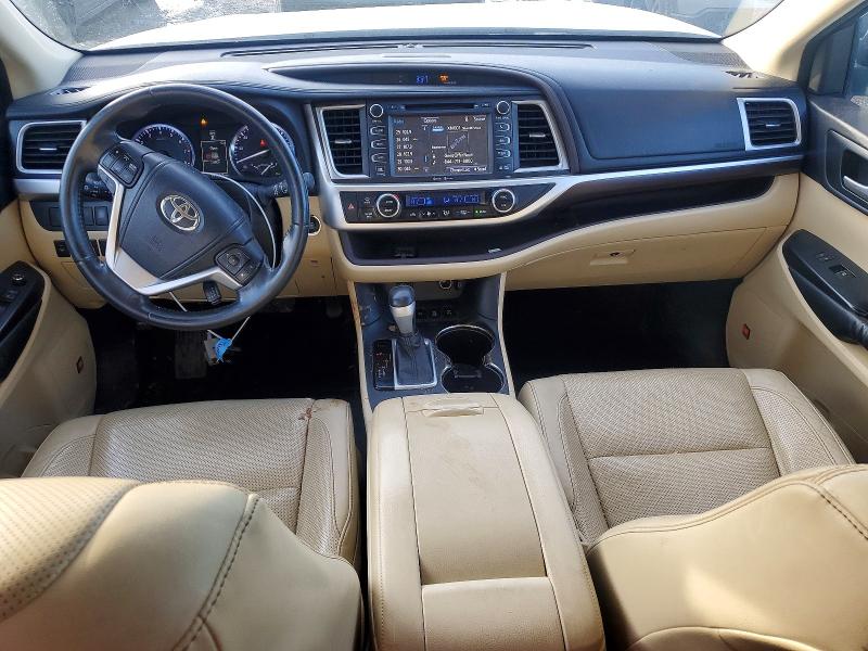 Photo 8 from auction – 2014 TOYOTA HIGHLANDER with VIN 5TDDKRFH1ES054683
