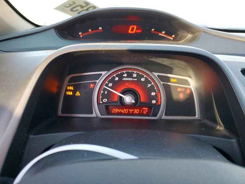 Photo 9 from auction – 2011 HONDA CIVIC SI with VIN 2HGFG2A56BH700035