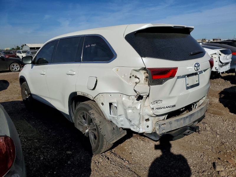 Photo 2 from auction – 2019 TOYOTA HIGHLANDER with VIN 5TDZARFH7KS043563
