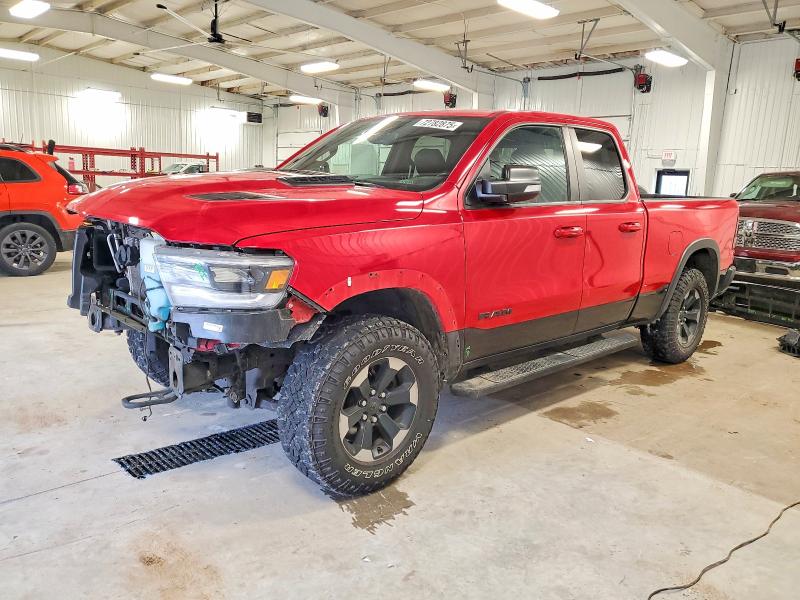 RAM 1500 REBEL 2019 with VIN 1C6SRFET0KN834724 - Photo from auction