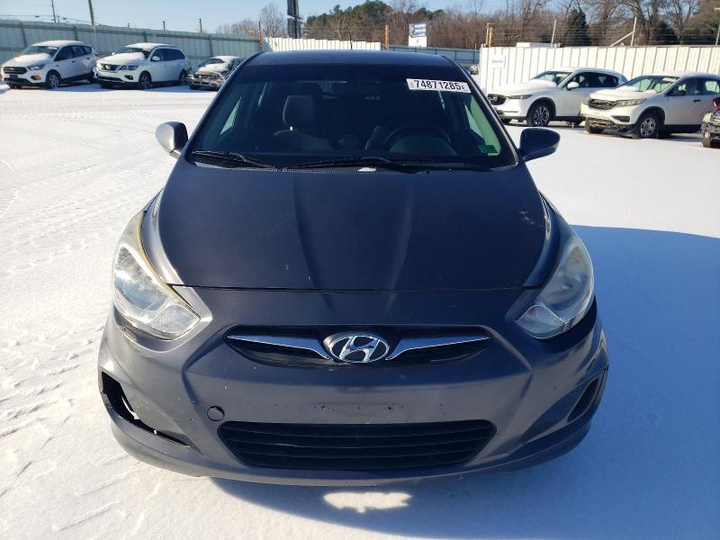 Photo 5 from auction – 2012 HYUNDAI ACCENT GLS with VIN KMHCU5AE7CU012874