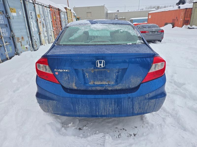 Photo 6 from auction – 2012 HONDA CIVIC LX with VIN 2HGFB2E49CH005369
