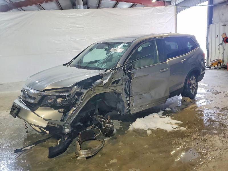 HONDA PILOT EX 2020 with VIN 5FNYF6H35LB045265 - Photo from auction