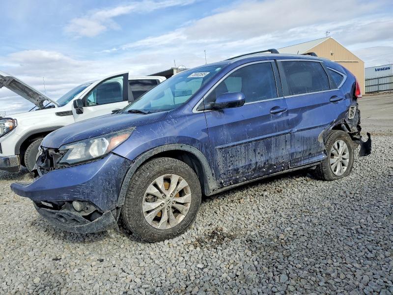 HONDA CR-V EXL 2013 with VIN 5J6RM4H70DL063585 - Photo from auction