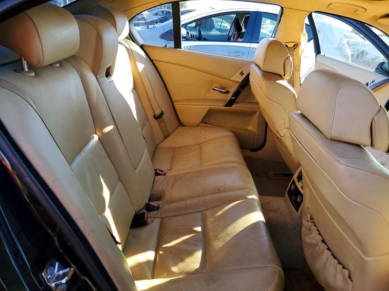 Photo 10 from auction – 2007 BMW 530 with VIN WBANE73587CM57779