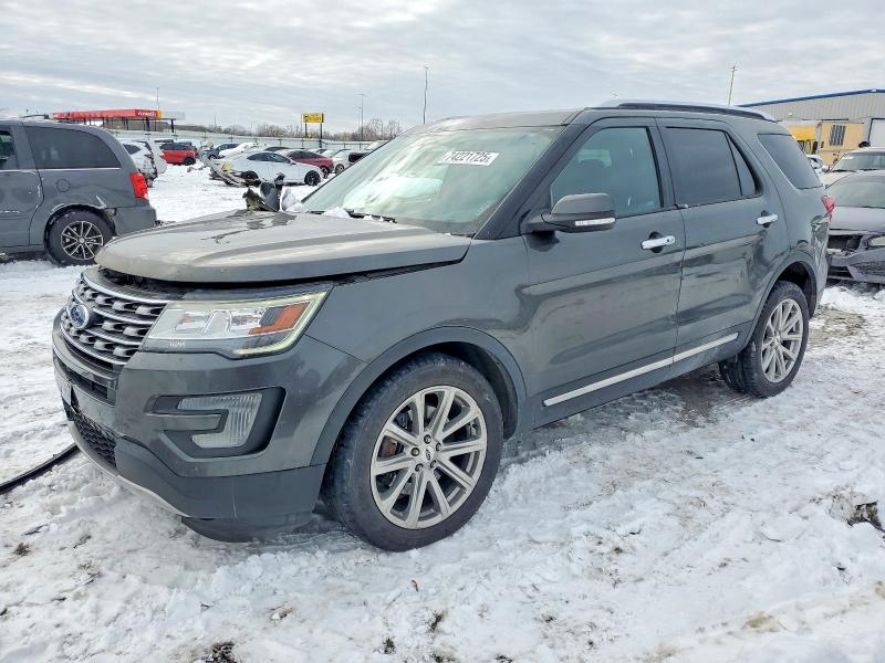 FORD EXPLORER 2017 with VIN 1FM5K8F88HGC07066 - Photo from auction