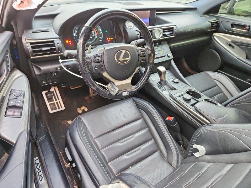 Photo 8 from auction – 2016 LEXUS RC with VIN JTHHA5BCXG5002287